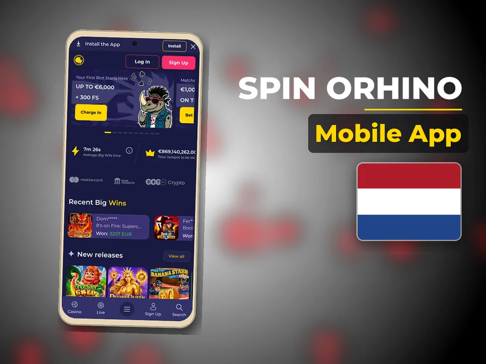 Spin Orhino - Mobile App