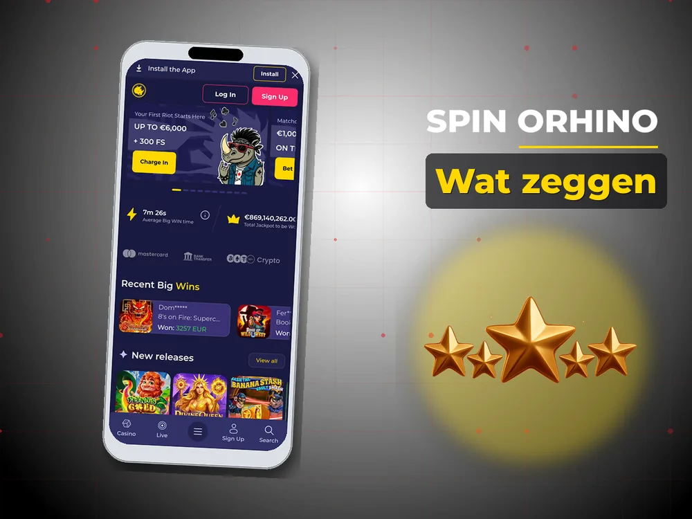 Spin Orhino - Wat zeggen