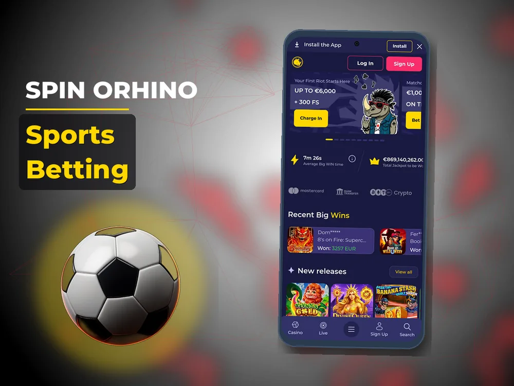 Spin Orhino - Sports Betting