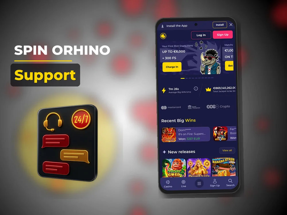 Spin Orhino - Support