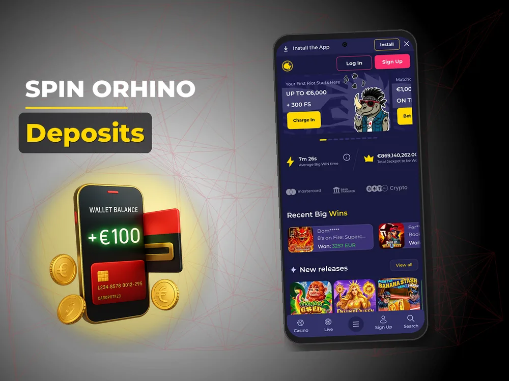 Spin Orhino - Deposits