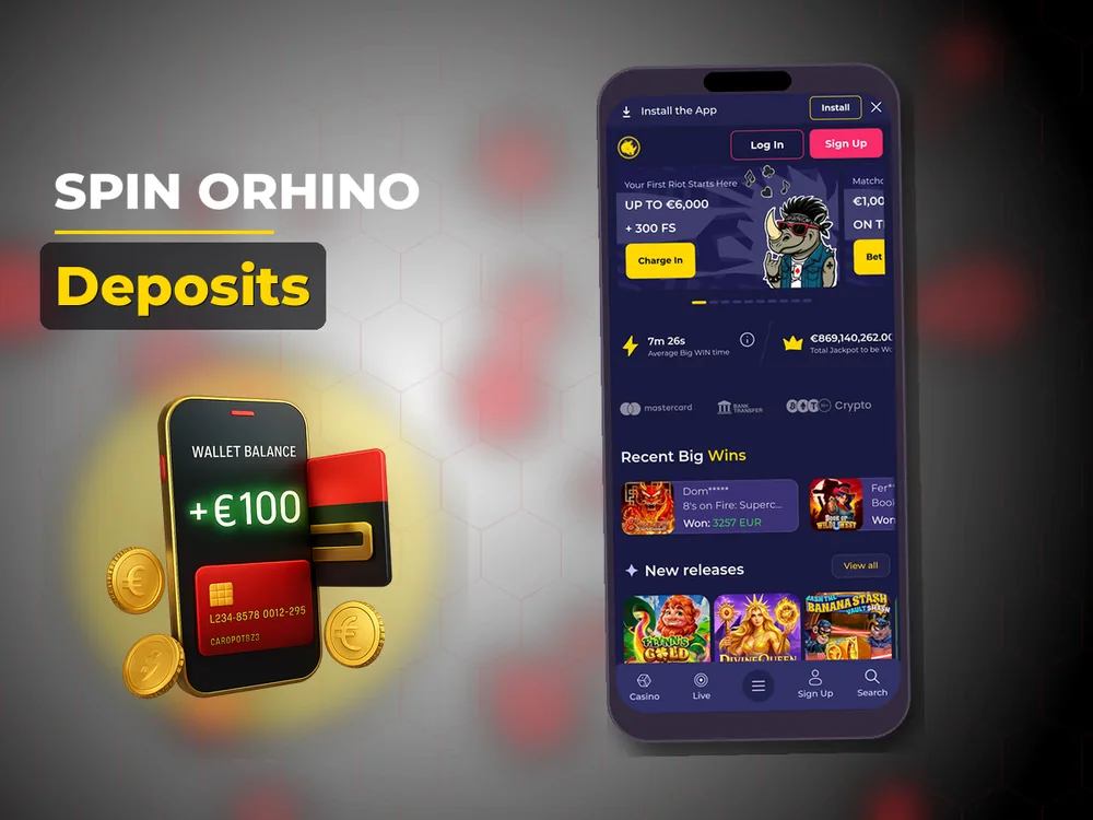 Spin Orhino - Deposits