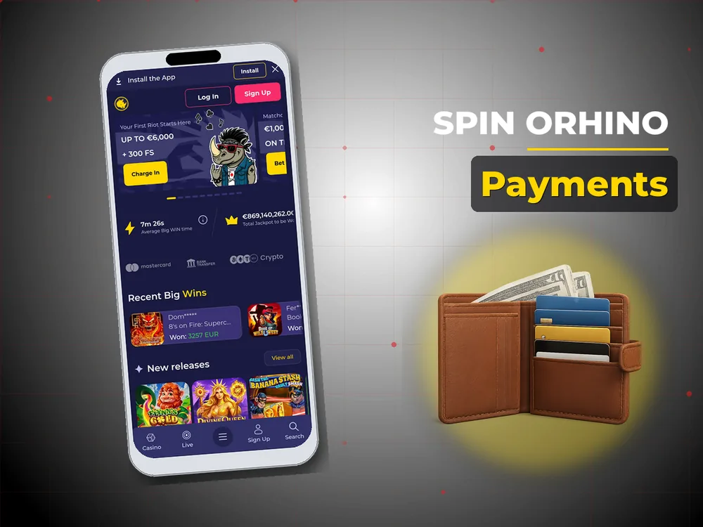 Spin Orhino - Payments