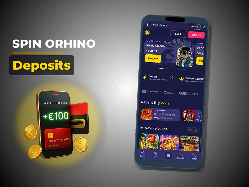 Spin Orhino - Deposits