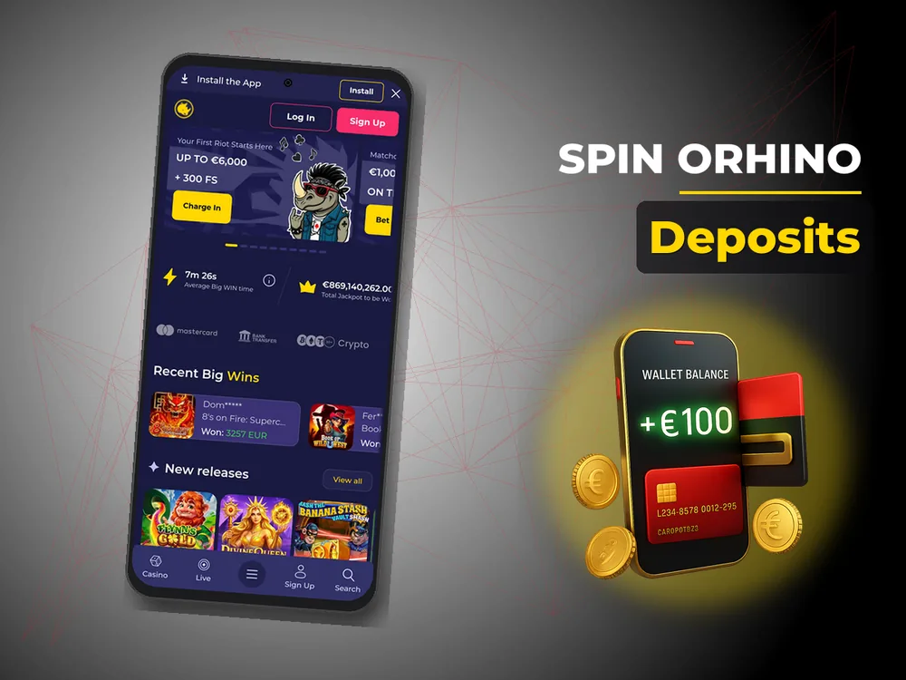 Spin Orhino - Deposits