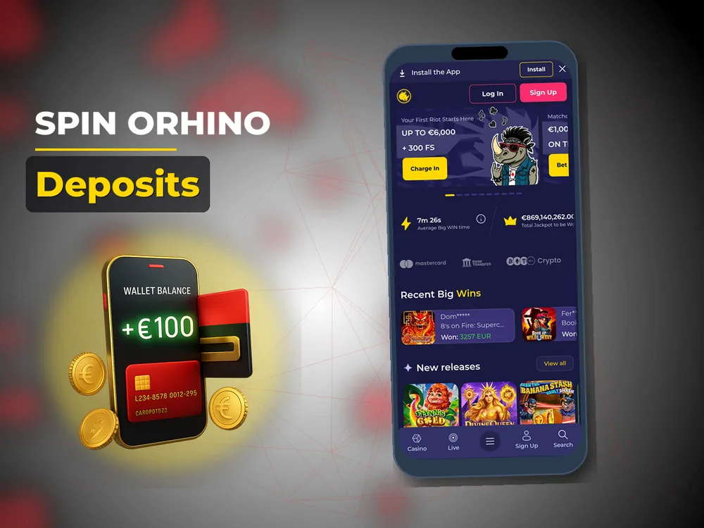 Spin Orhino - Deposits