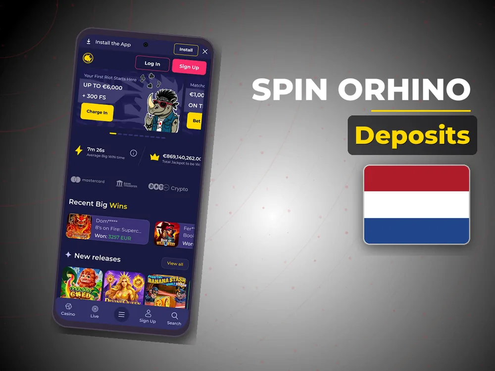 Spin Orhino - Deposits