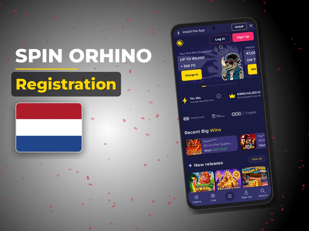 Spin Orhino - Registration