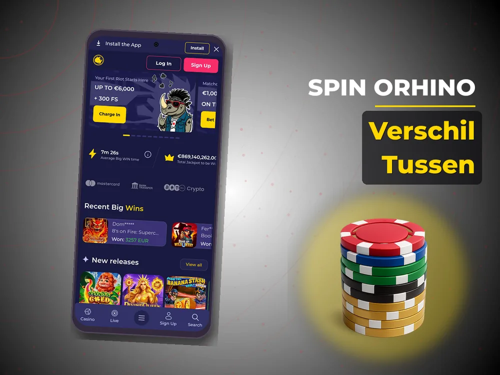 Spin Orhino - Verschil Tussen