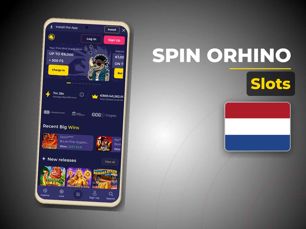 Spin Orhino - Slots